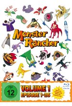 Monster Rancher Vol. 1 (Ep. 1-26) im Sammelschuber  [2 BRs] Blu-ray-Cover