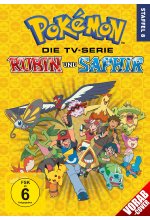 Pokémon - Die TV-Serie: Rubin und Saphir - Staffel 8  [6 DVDs] DVD-Cover