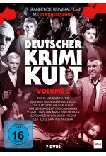 Deutscher Krimi-Kult, Vol. 2 / Sieben spannende Kriminalfilme mit Starbesetzung (Pidax Film Klassiker)  [7 DVDs] DVD-Cover