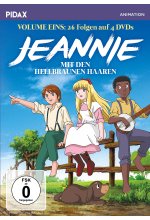 Jeannie mit den hellbraunen Haaren, Vol. 1 / Die ersten 26 Folgen der beliebten Serie (Pidax Animation)  [4 DVDs] DVD-Cover