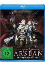 The Heroic Legend of Arslan: Die komplette Serie (Ep. 1-25)  [4 BRs] Blu-ray-Cover