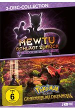Pokémon - Mewtu schlägt zurück - Evolution / Geheimnisse des Dschungels  [2 DVDs] DVD-Cover