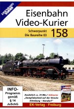 Eisenbahn Video-Kurier 158 DVD-Cover