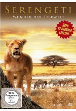 Serengeti - Wunder der Tierwelt   [4 DVDs] DVD-Cover