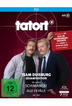 Tatort Duisburg - 40 Jahre Schimanski - Gesamtedition: Alle 29 Folgen inkl. Zahn um Zahn und Zabou (Fernsehjuwelen) Blu-ray-Cover
