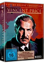 Vincent Price - Deluxe Collection (5 DVD-Box mit Wendecover)  [5 DVDs] DVD-Cover