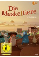 Die Muskeltiere Folge 1-22  [2 DVDs] DVD-Cover