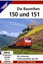 Die Baureihen 150 und 151 - Die schweren Güterzug-Elloks der DB DVD-Cover